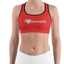 Load image into Gallery viewer, Sports bra - iLoveAsmara - Red