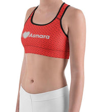 Load image into Gallery viewer, Sports bra - iLoveAsmara - Red