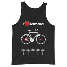 Load image into Gallery viewer, I Love Asmara - Bicycle Unisex Tank Top